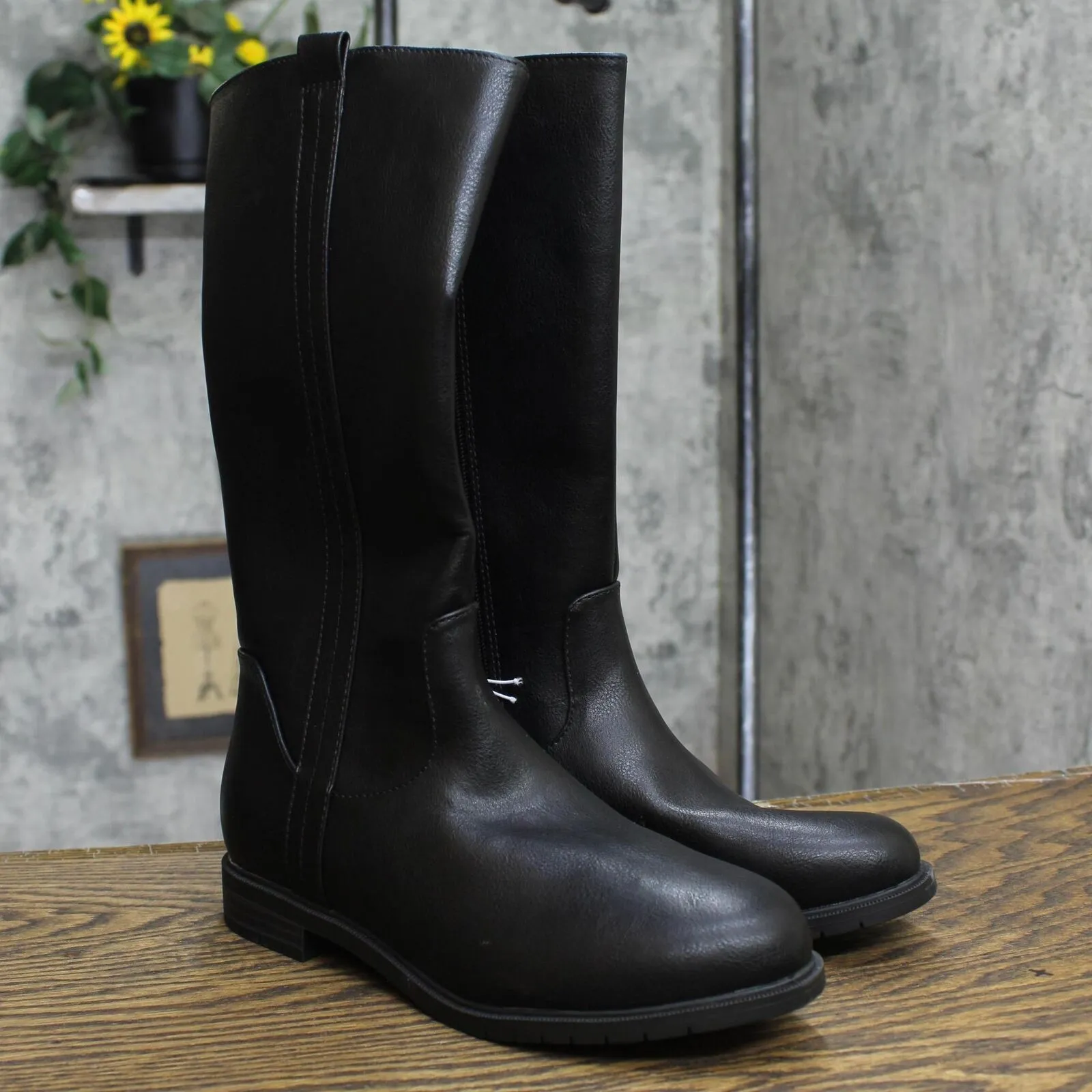 Cat & Jack Girls' Ryleigh Riding Boots 88435391