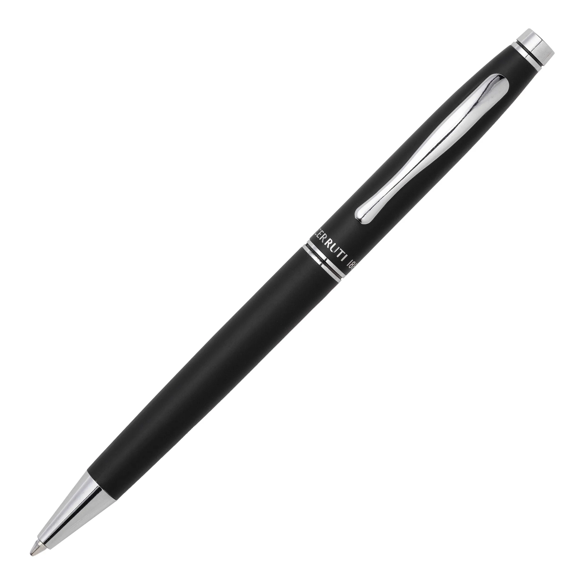 CERRUTI 1881 NPBF201A-Set Oxford Black (ballpoint pen & card holder)