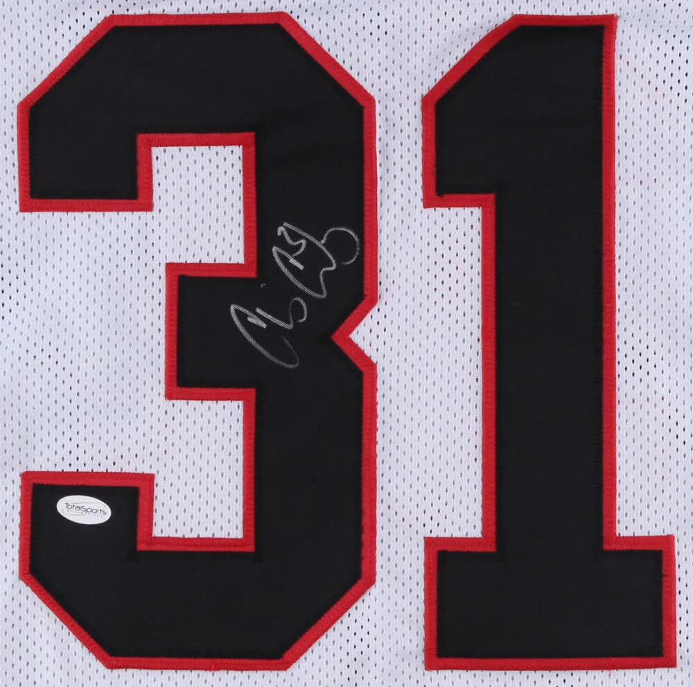 Chris Conley Signed Georgia Bulldogs Jersey (TSE COA) Kansas City Chiefs W.R.