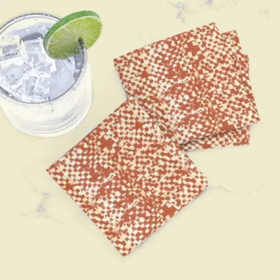 Cocktail Napkins <br/> Tjap, Cinnamon