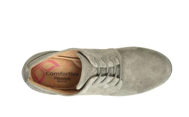 Comfortiva by Sofft Pietra Grey Neacy Women's Oxford Style Booties  CT0023938