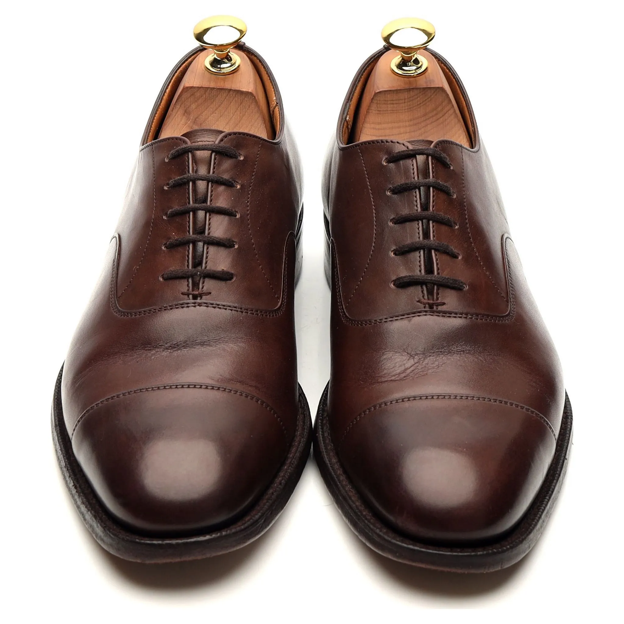 'Consul' Brown Leather Oxford UK 6.5 F