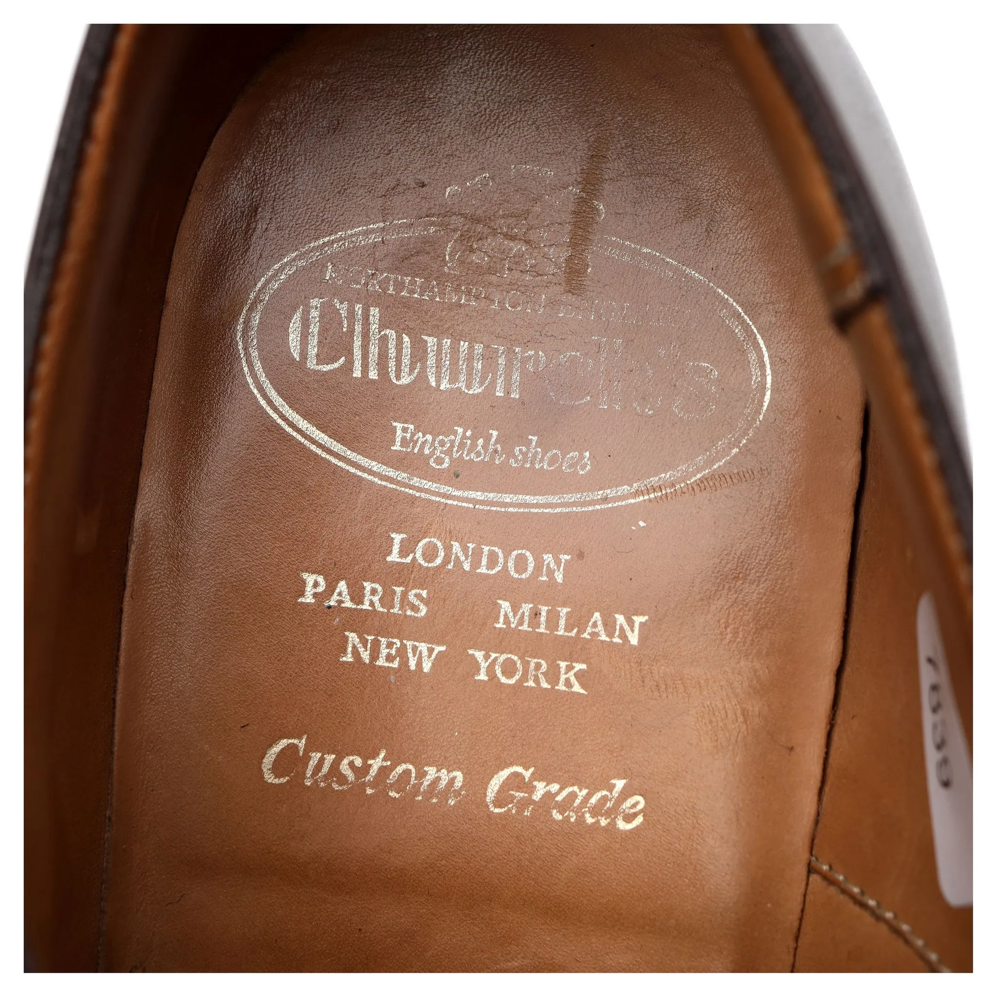 'Consul' Brown Leather Oxford UK 6.5 F