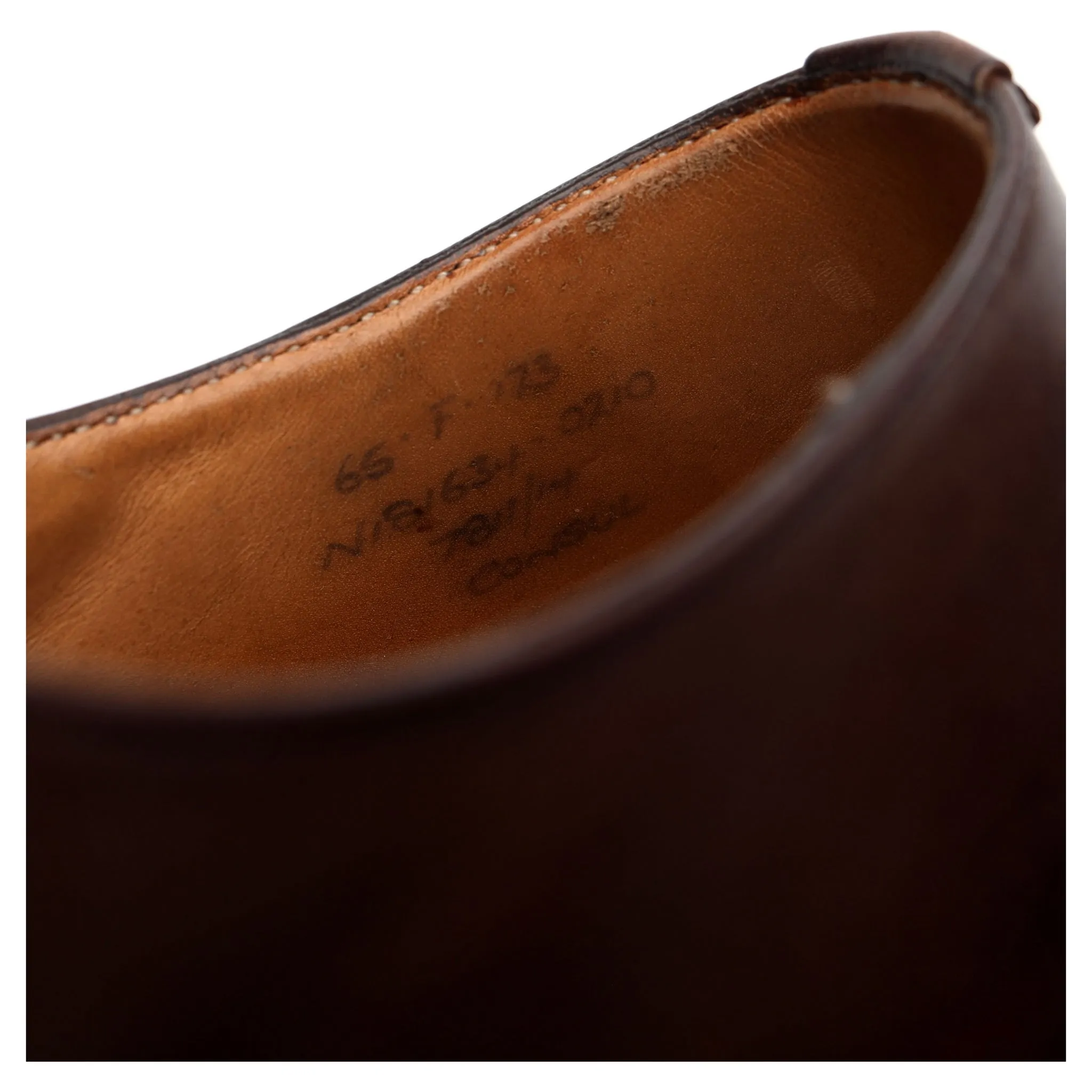 'Consul' Brown Leather Oxford UK 6.5 F