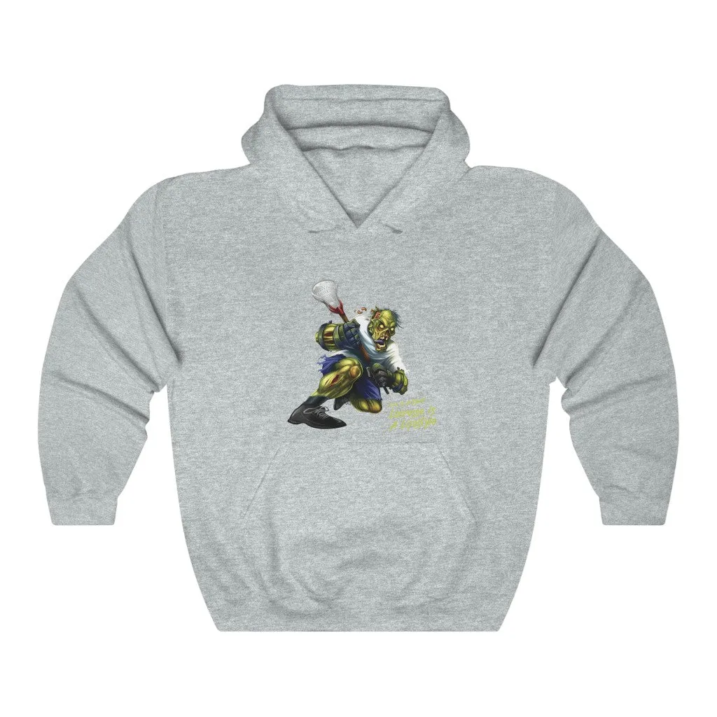 Cradle to Grave Lacrosse Full Color Premium Hoodie