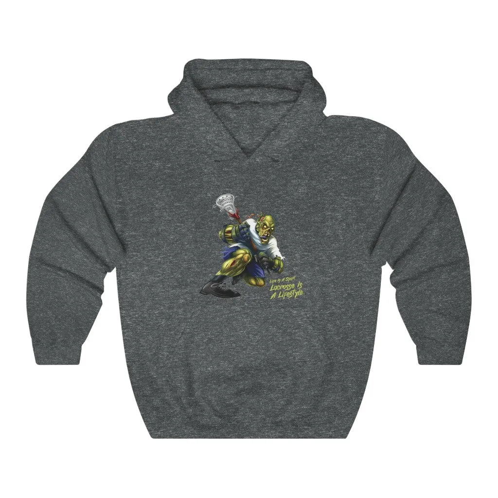 Cradle to Grave Lacrosse Full Color Premium Hoodie