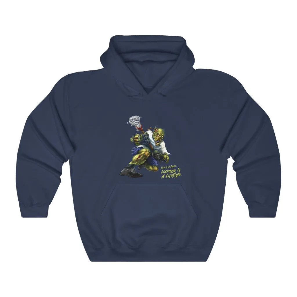Cradle to Grave Lacrosse Full Color Premium Hoodie