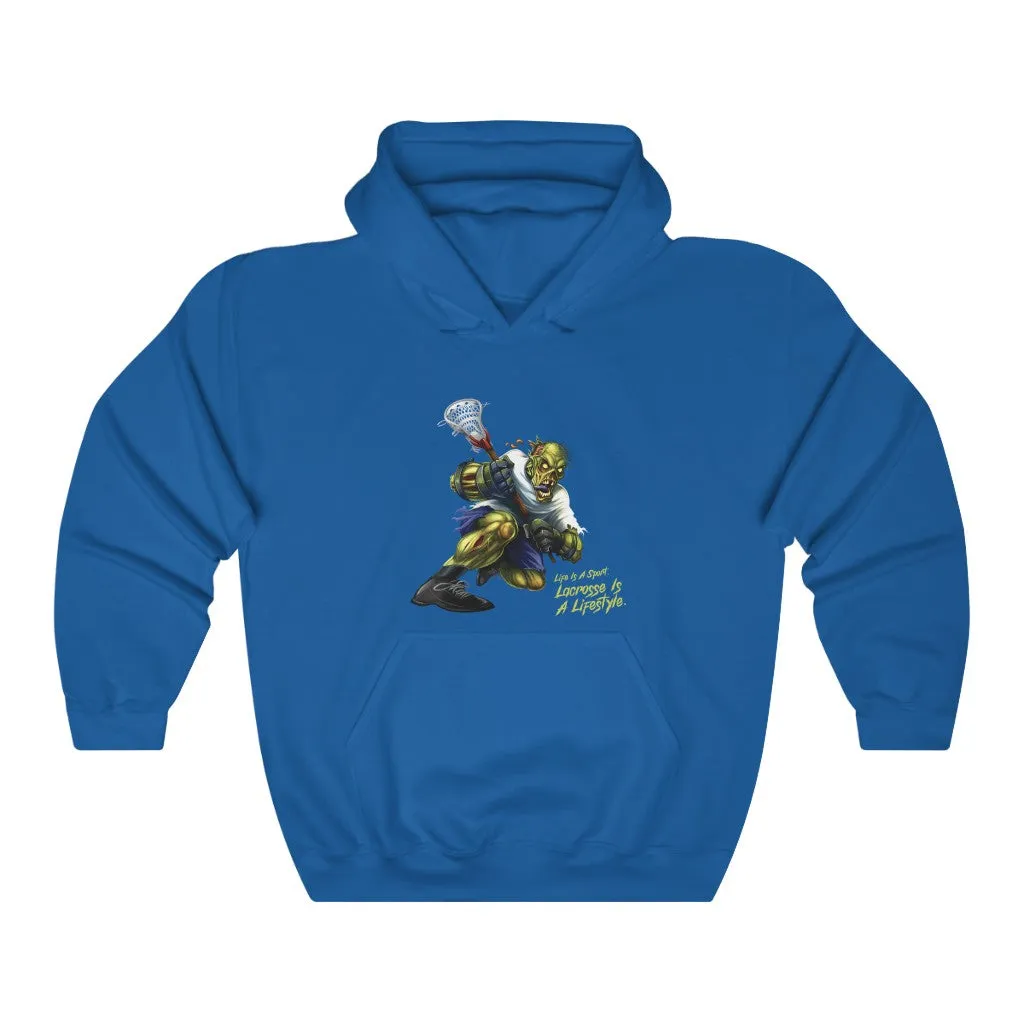 Cradle to Grave Lacrosse Full Color Premium Hoodie