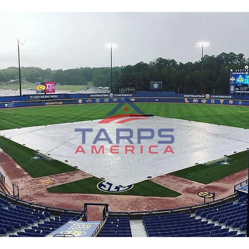 Custom Large Tarp  – 14 mil – 6.8 oz. Woven Reinforced Polyethylene