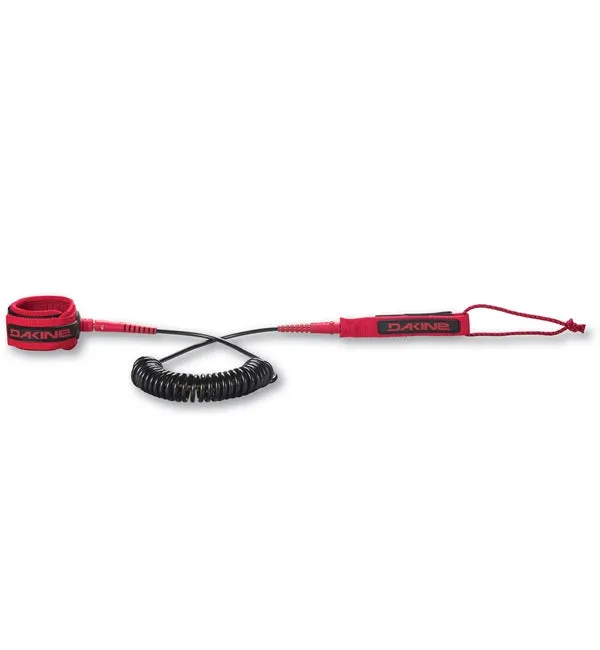 Dakine SUP 10' Colied Ankle Leash  - Racing Red