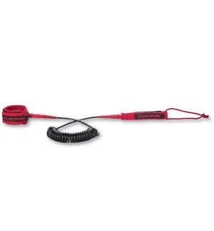 Dakine SUP 10' Colied Ankle Leash  - Racing Red