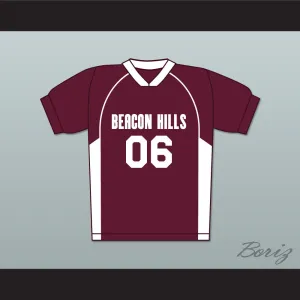 Danny Mahealani 06 Beacon Hills Cyclones Lacrosse Jersey Teen Wolf Maroon Style