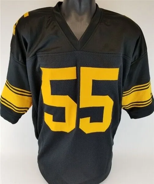 Devin Bush Signed Pittsburgh Steelers Jersey (TSE COA) 2019 1st rd Pck L.B. Mich