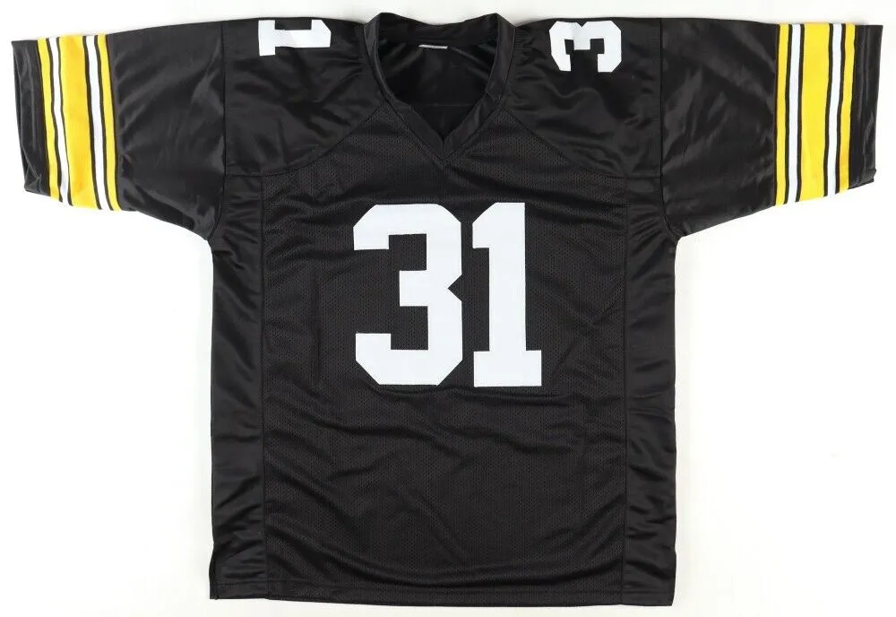 Donnie Shell Signed Pittsburgh Steelers Jersey Inscribed "HOF 2020" (TSE) Def Bk