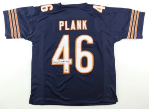 Doug Plank Signed Chicago Bear Jersey 1985 "46 Defense" Named for Him / Gameday