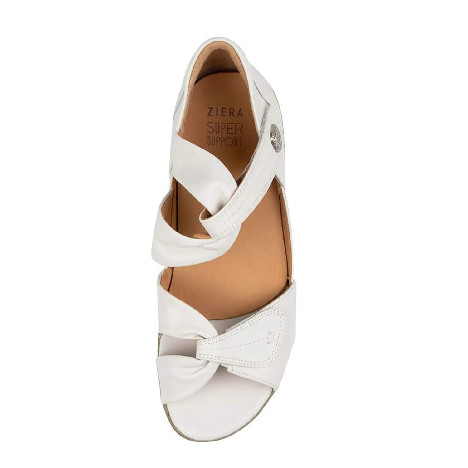DOXIE W - WHITE LEATHER