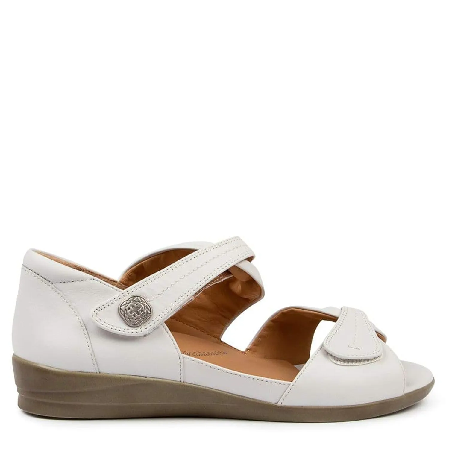 DOXIE W - WHITE LEATHER