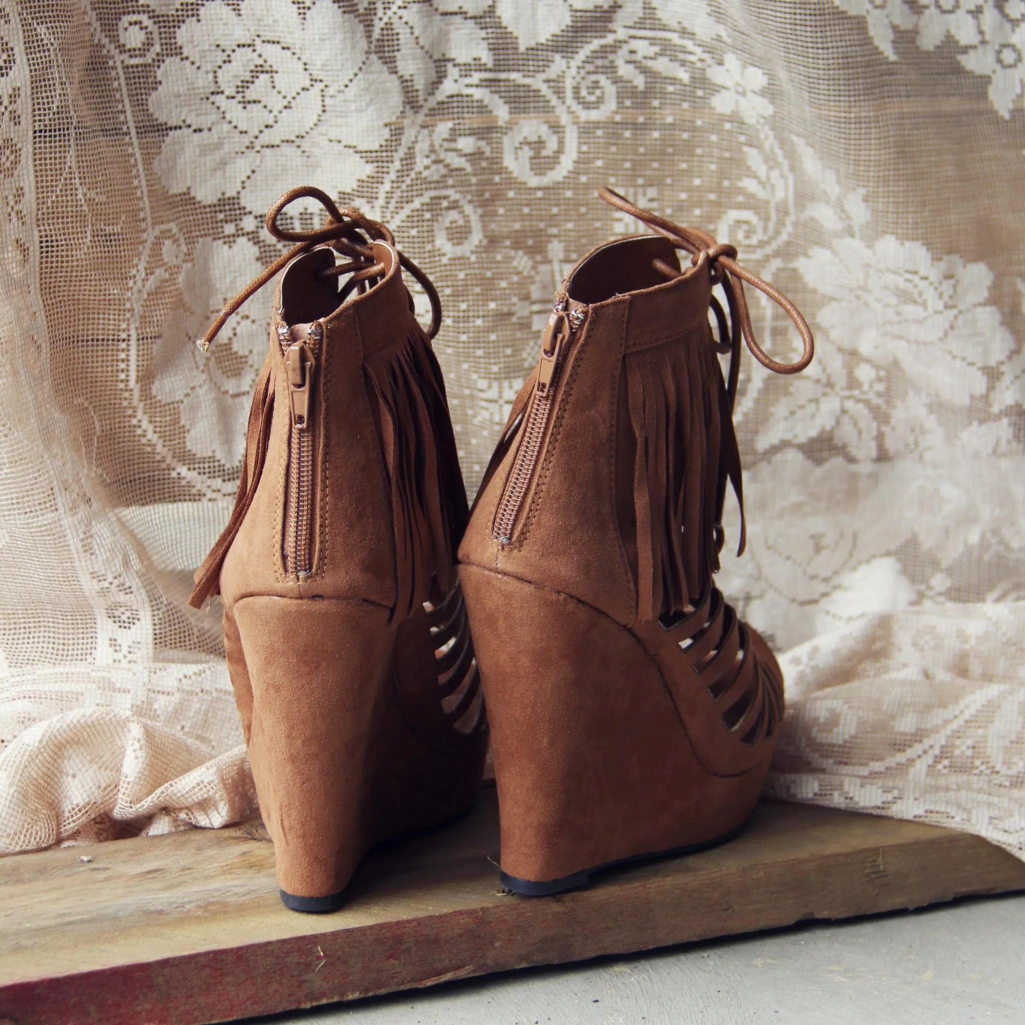 Dreamy Fringe Booties