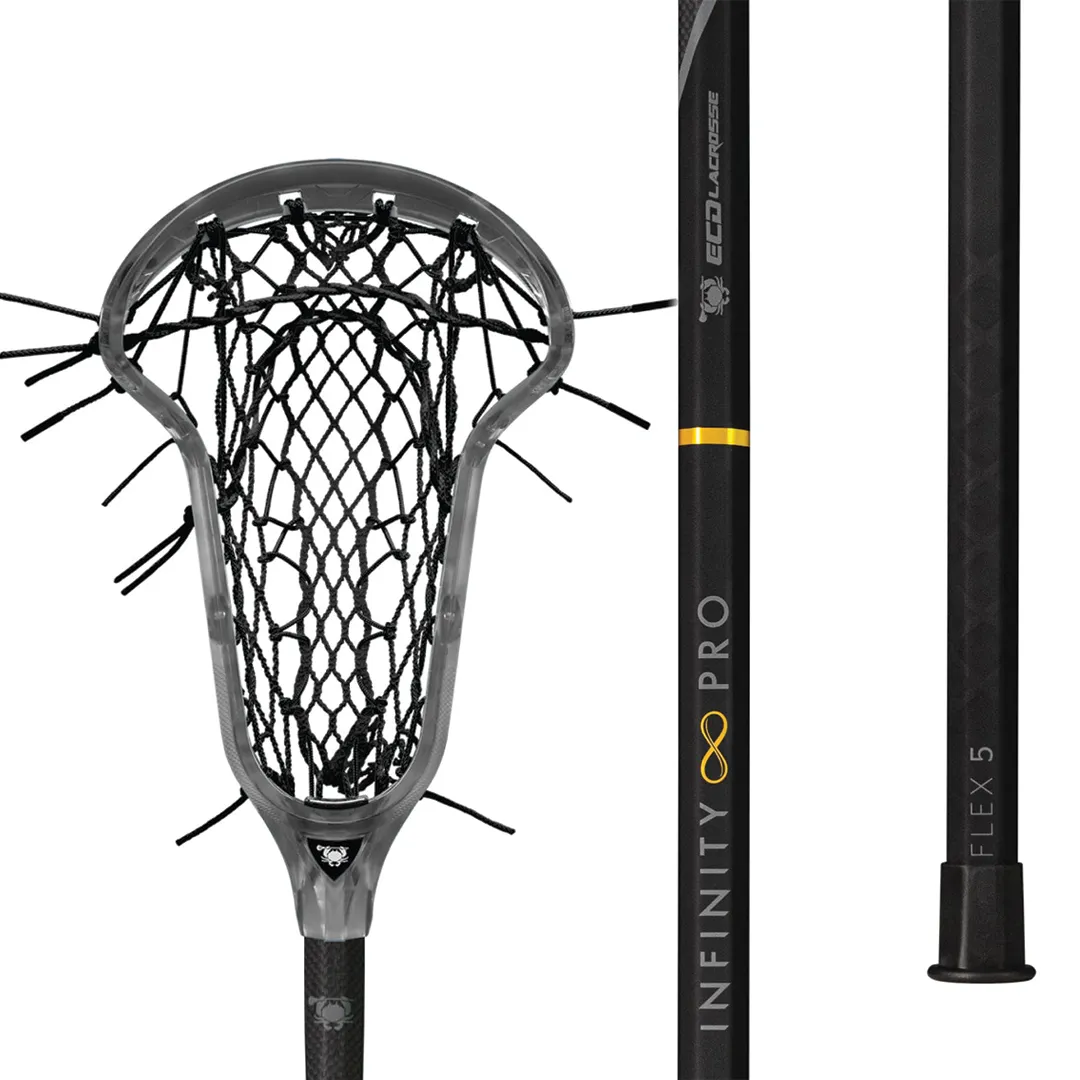 ECD Infinity Pro Elite Women's Lacrosse Stick - Venom Pro Mesh Runner Pocket