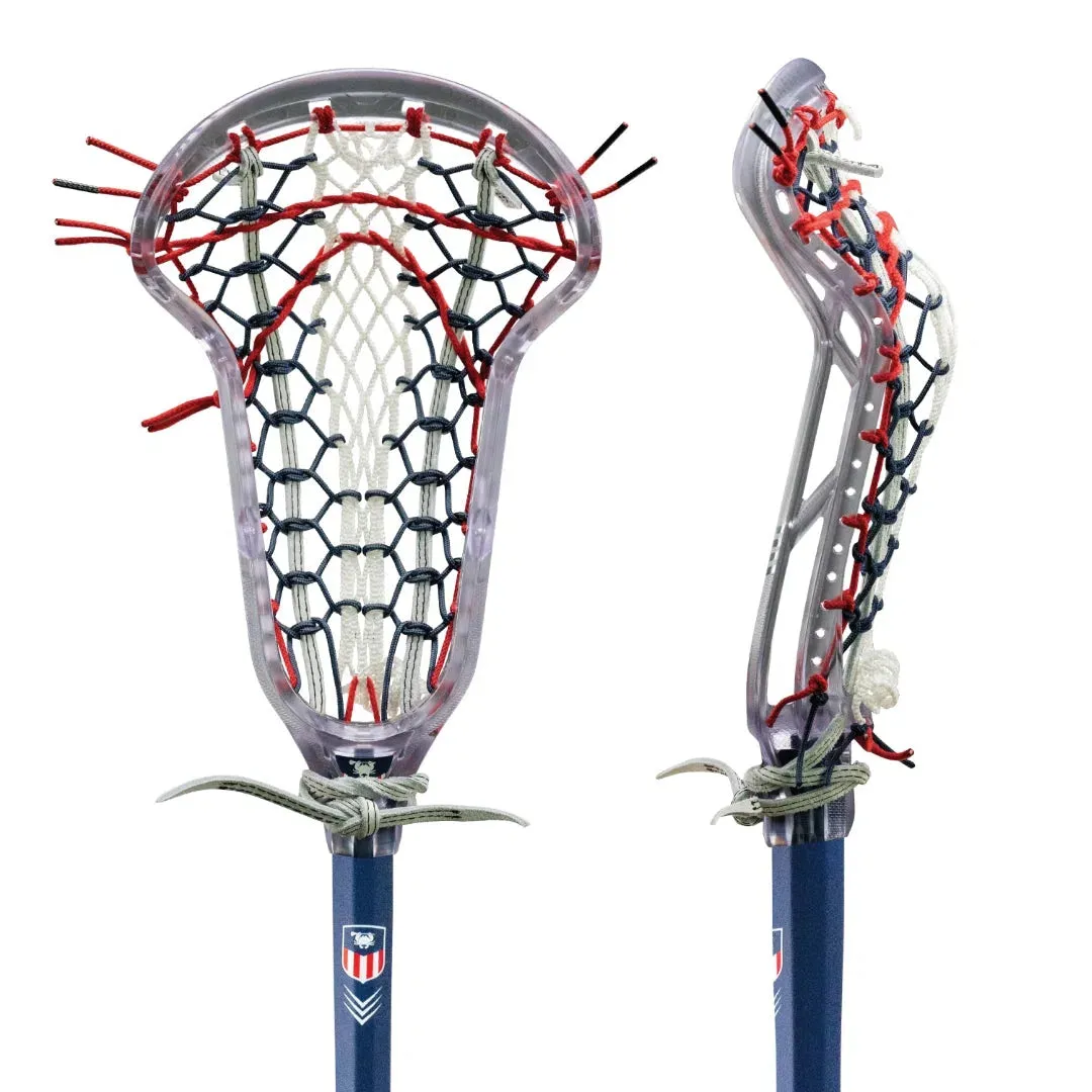 ECD Infinity Pro Elite Women's Lacrosse Stick - Venom Pro Mesh Runner Pocket