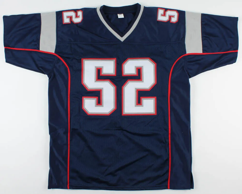 Elandon Roberts Signed New England Patriots Jersey (Sports Memorabilia Stre COA)