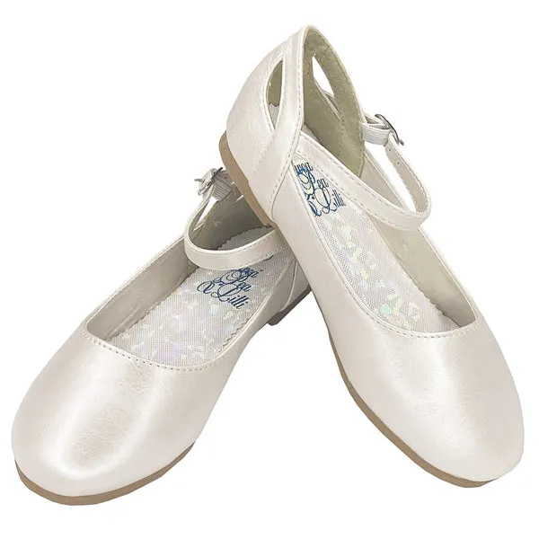 Elsa Flat Shoe with Ankle Strap