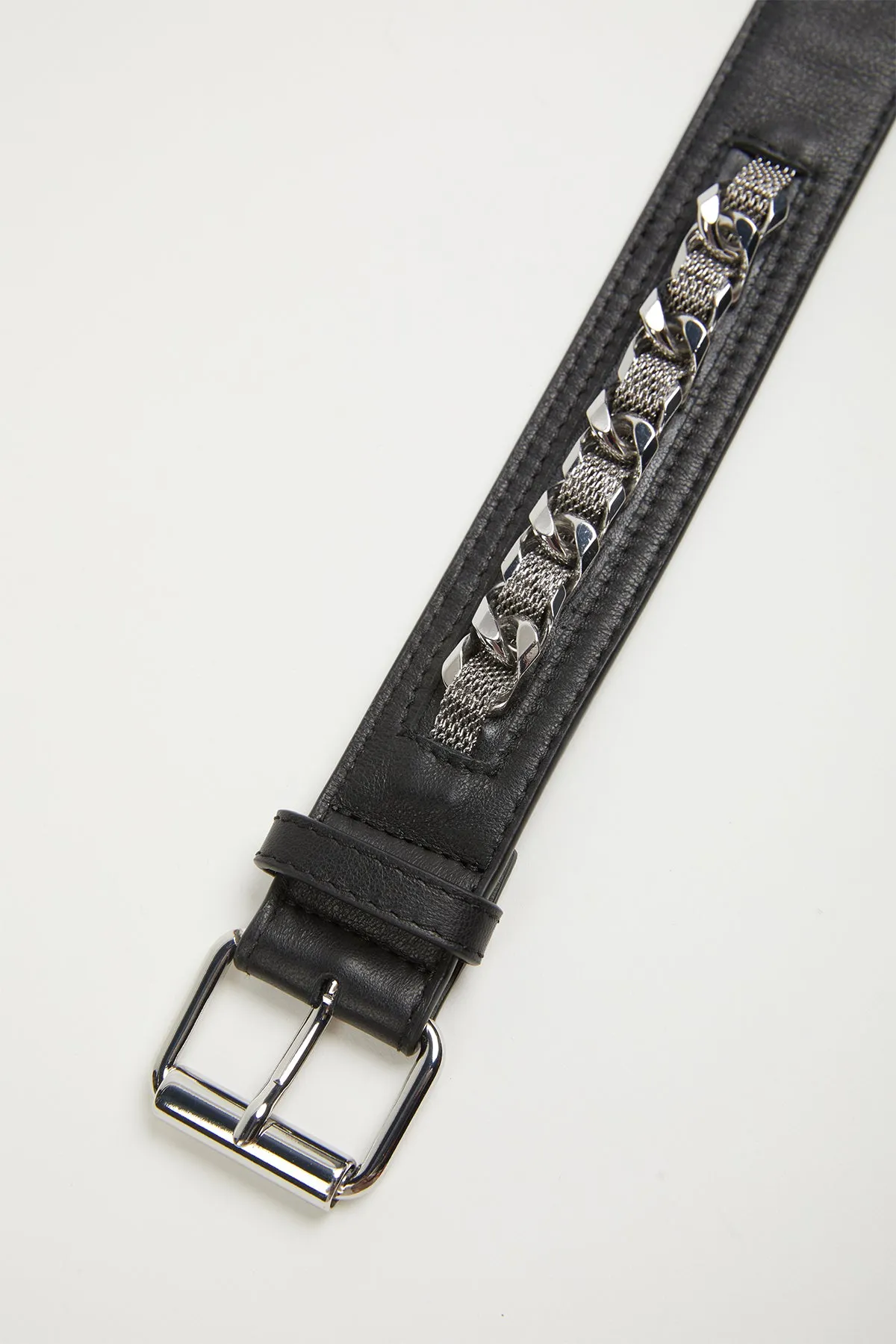 EMBELLISHED LEATHER BELT