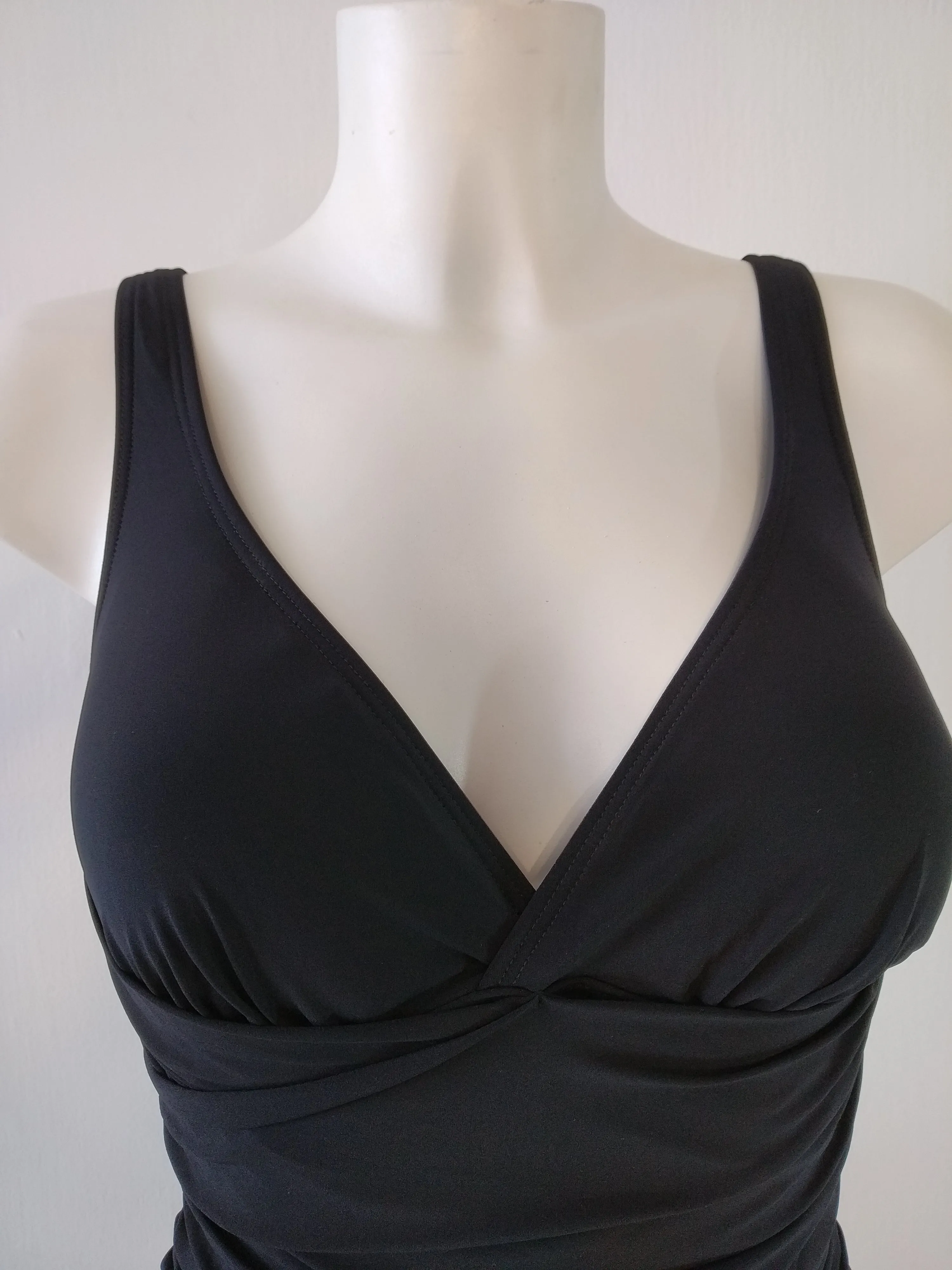 Eternal Black  Swimsuit deep-V