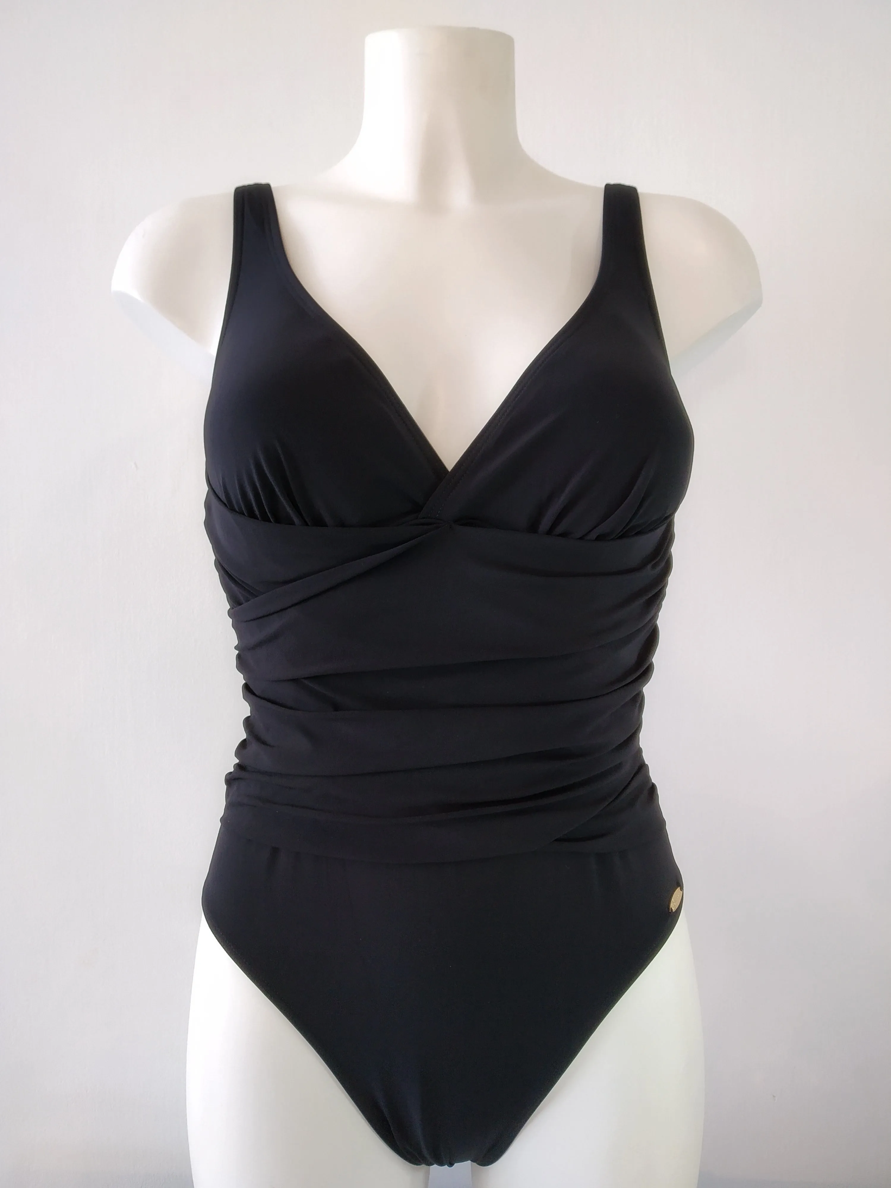 Eternal Black  Swimsuit deep-V