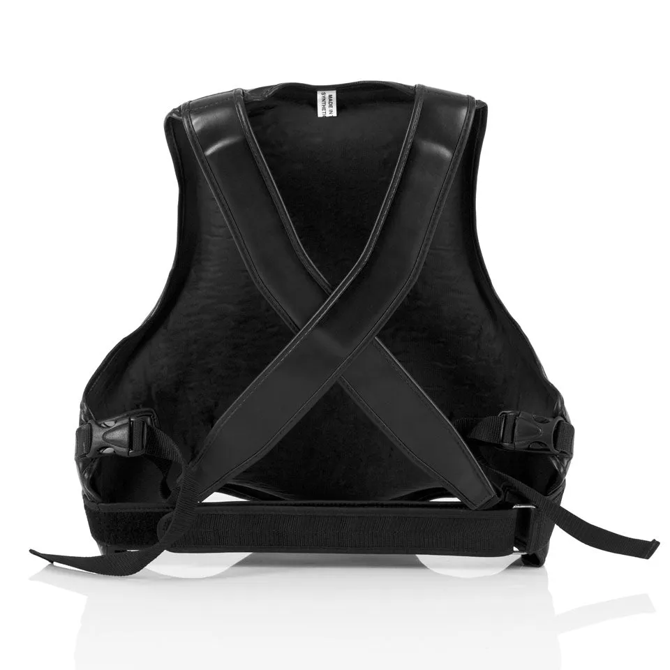 FAIRTEX DELUXE COACHES BODY PROTECTOR-BLACK/WHITE