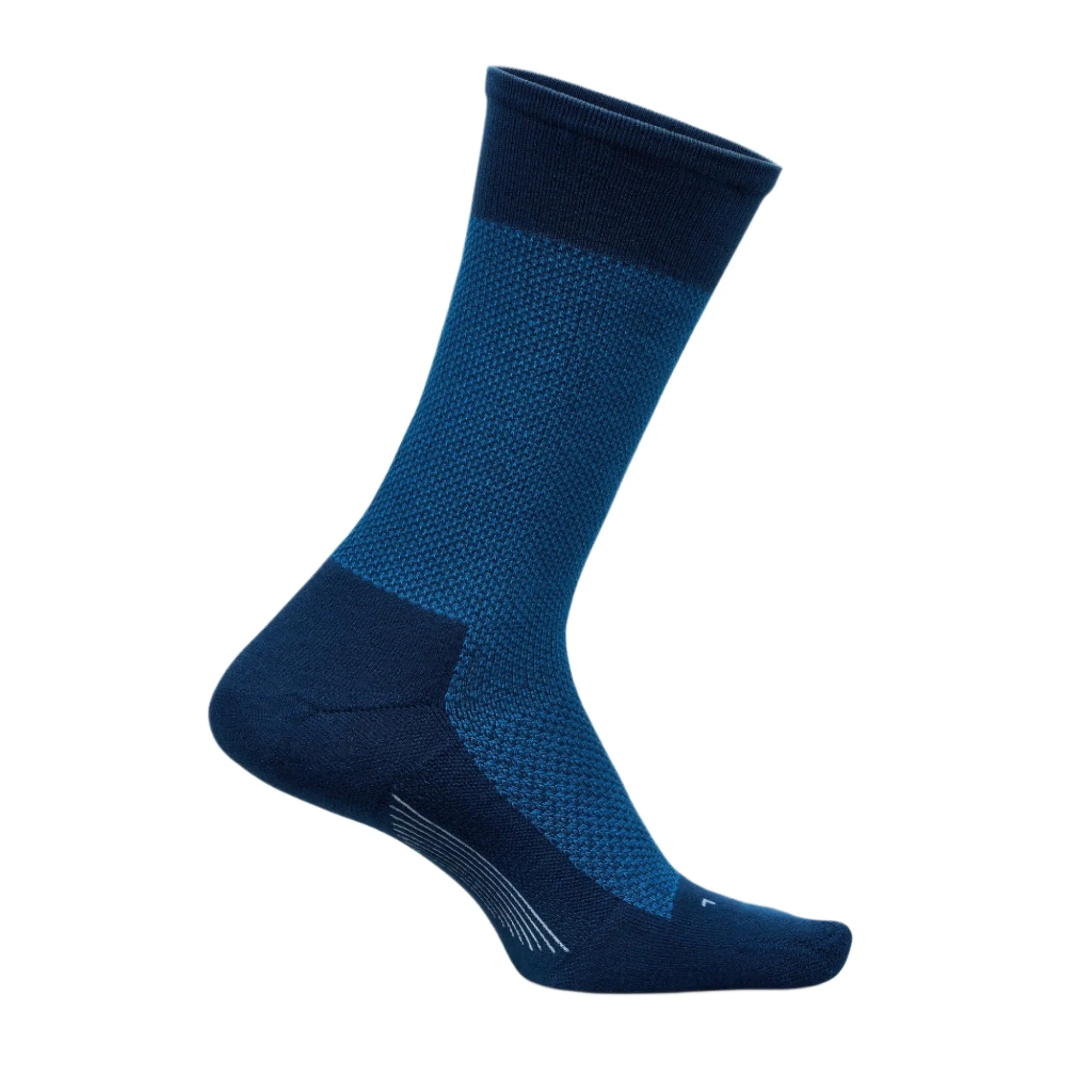 Feetures Mens Everyday Max Cushion Rich Texture Crew Socks