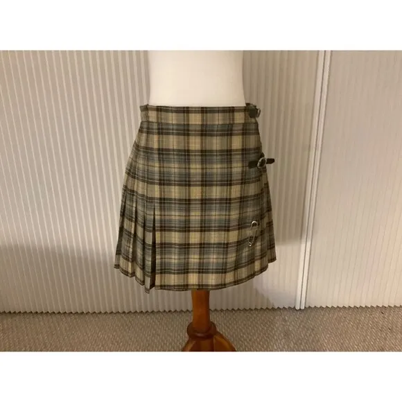 Free People Vintage Mini Kilt Y2K - 6 EUC