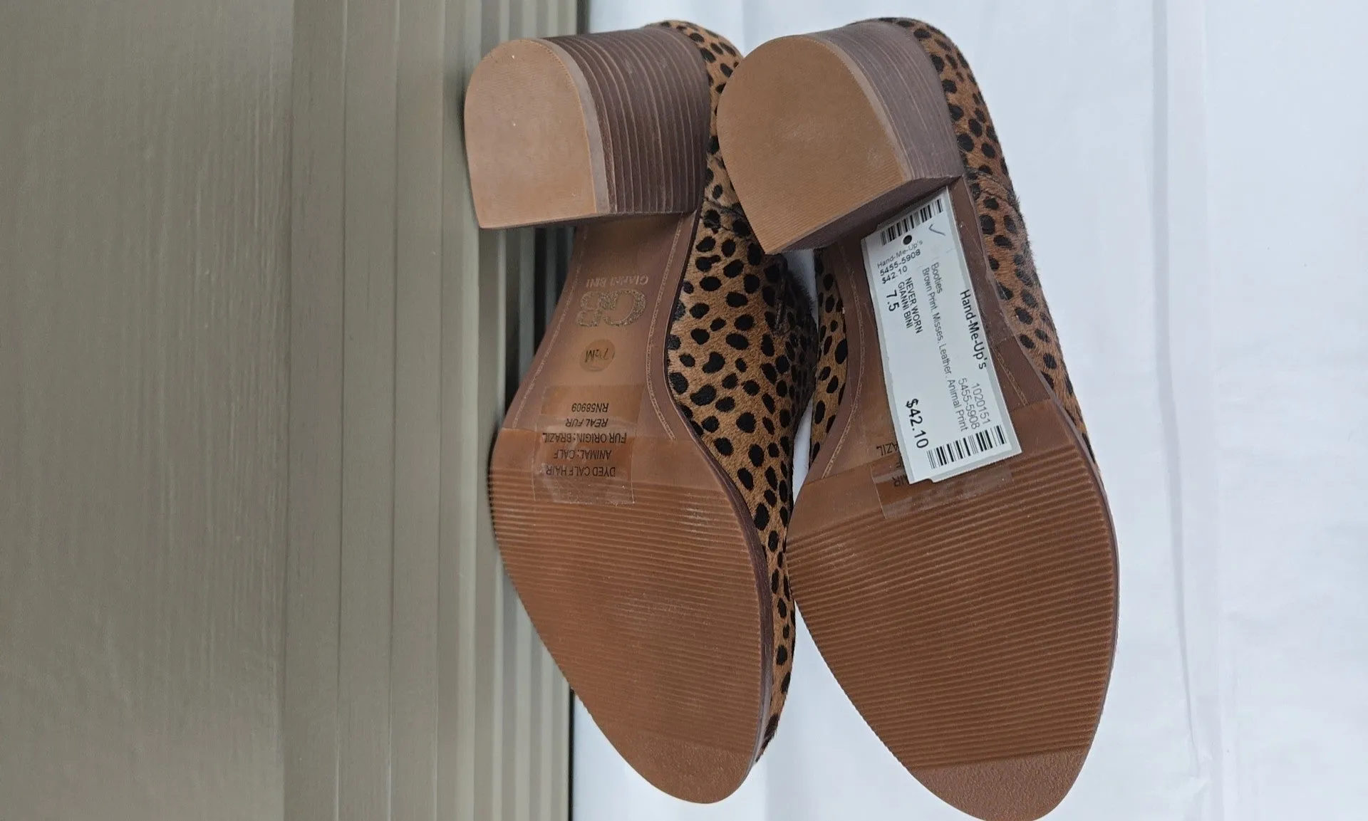GIANNI BINI Size 7.5 Booties