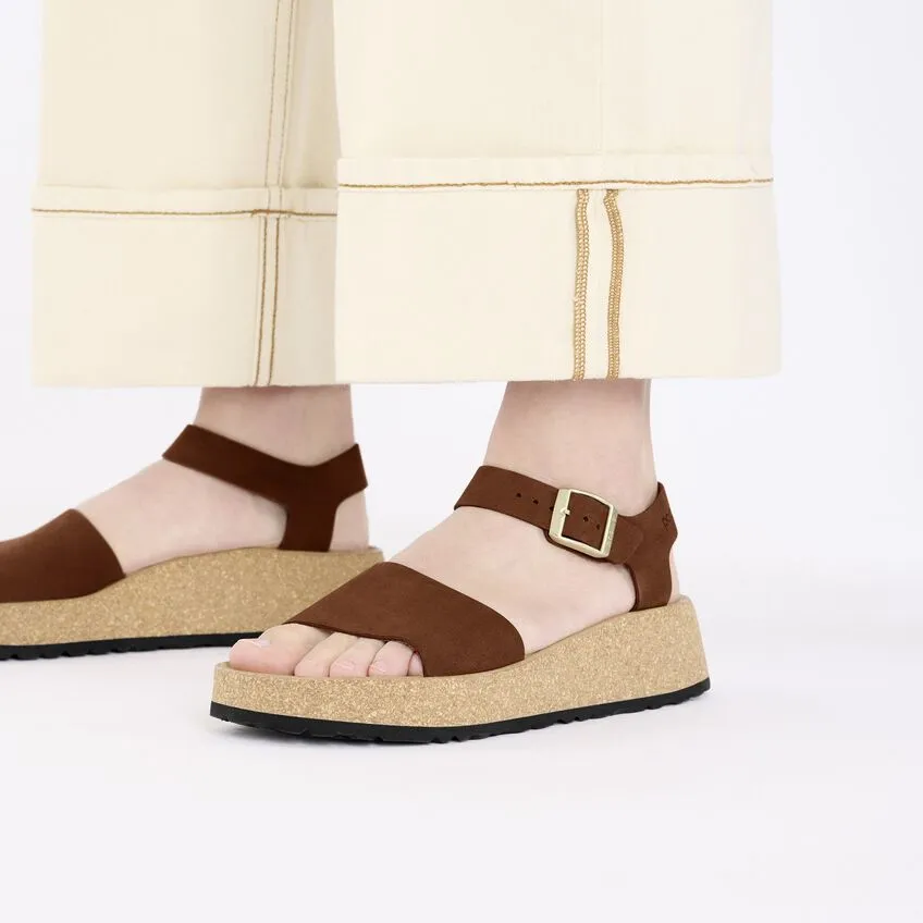 Glenda | Nubuck | Dark Tea
