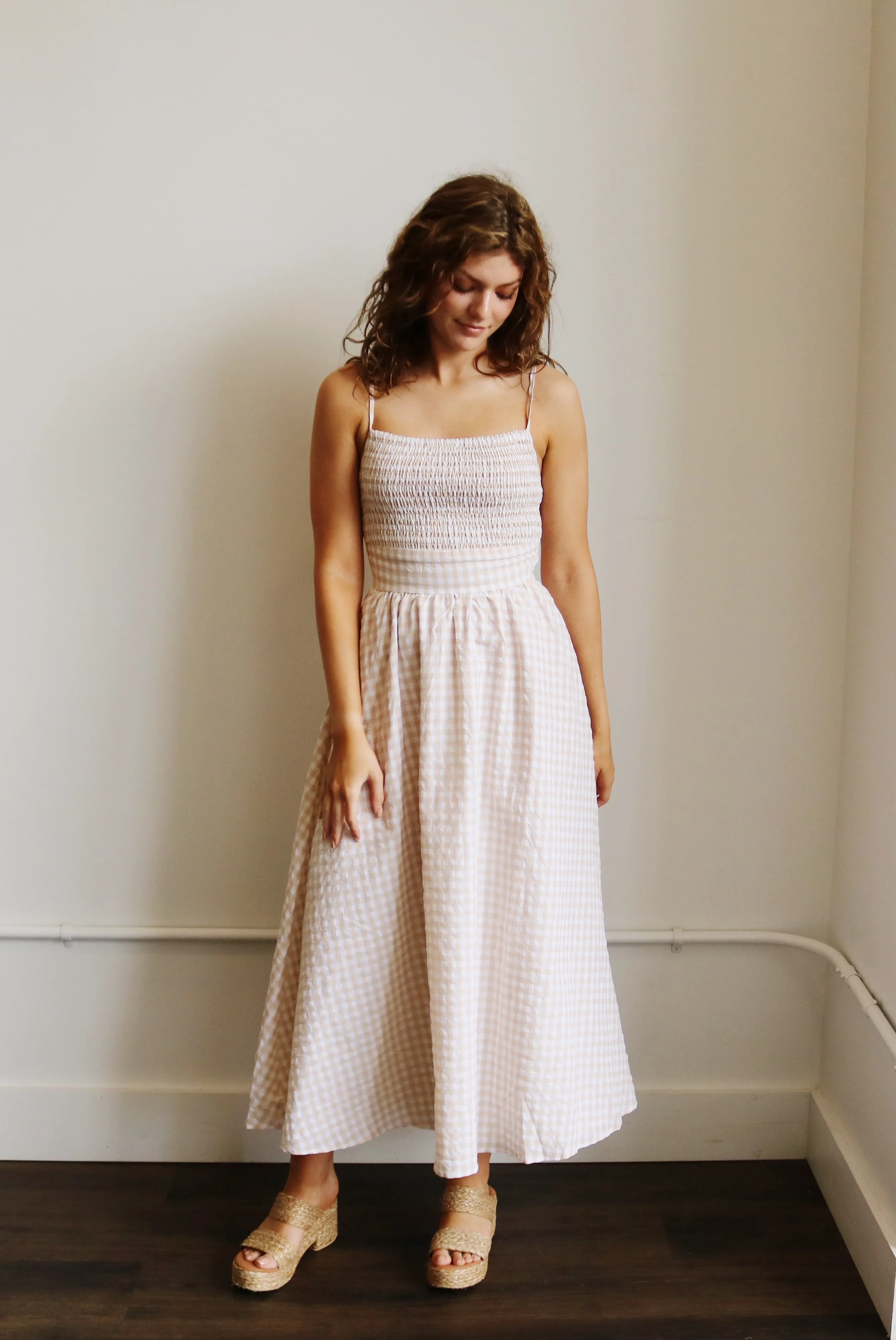 Gracie Gingham Dress