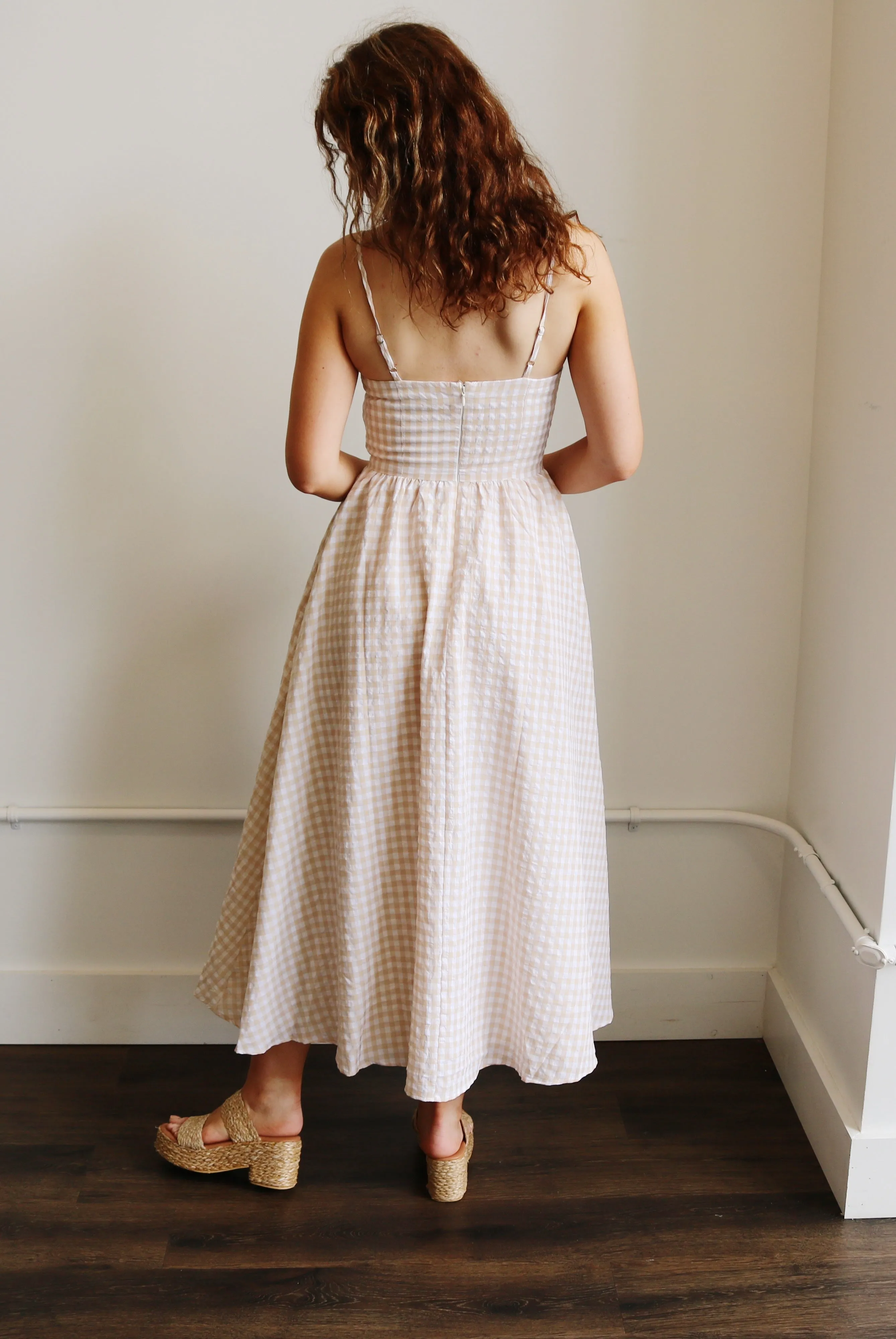 Gracie Gingham Dress