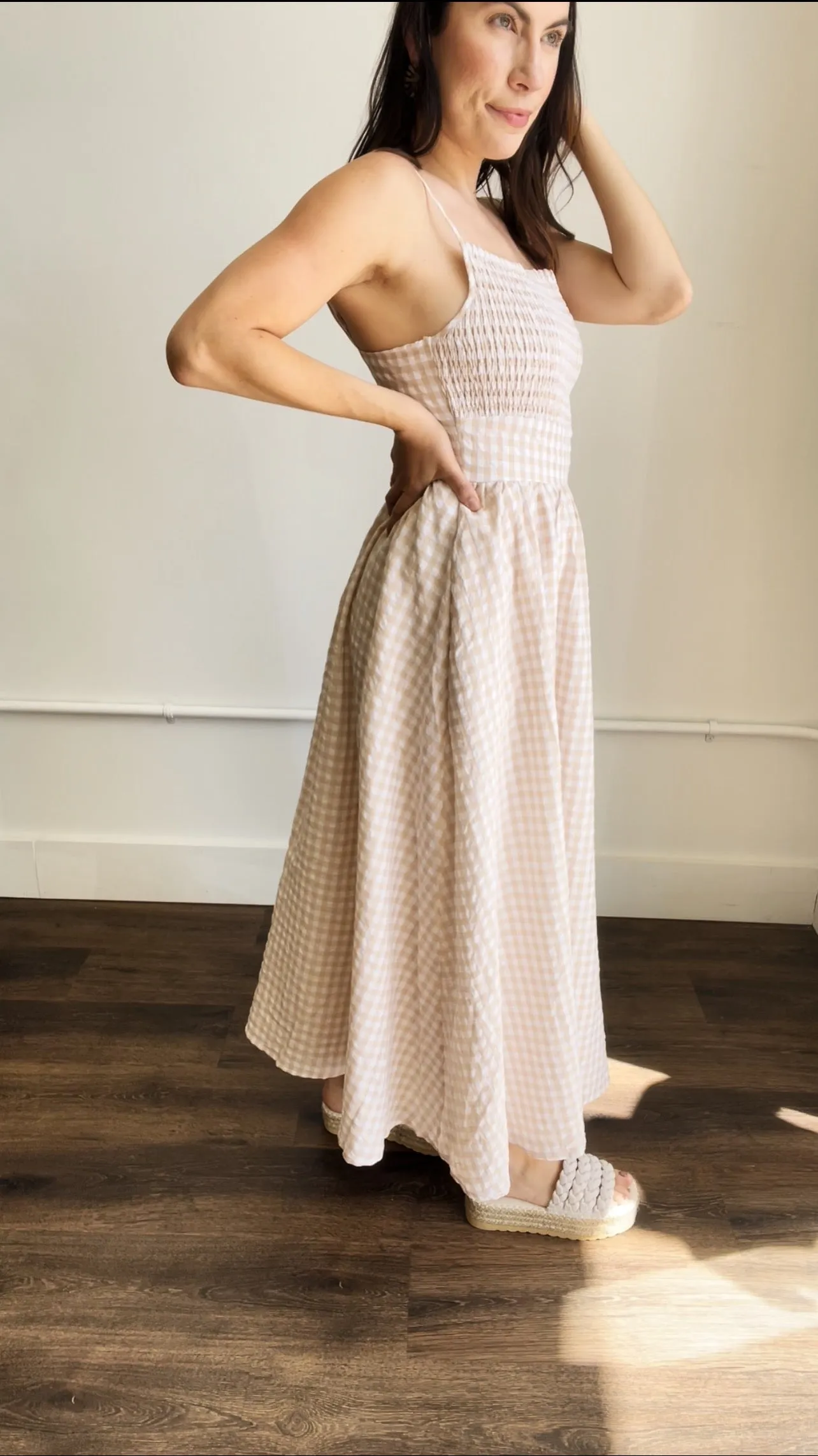 Gracie Gingham Dress