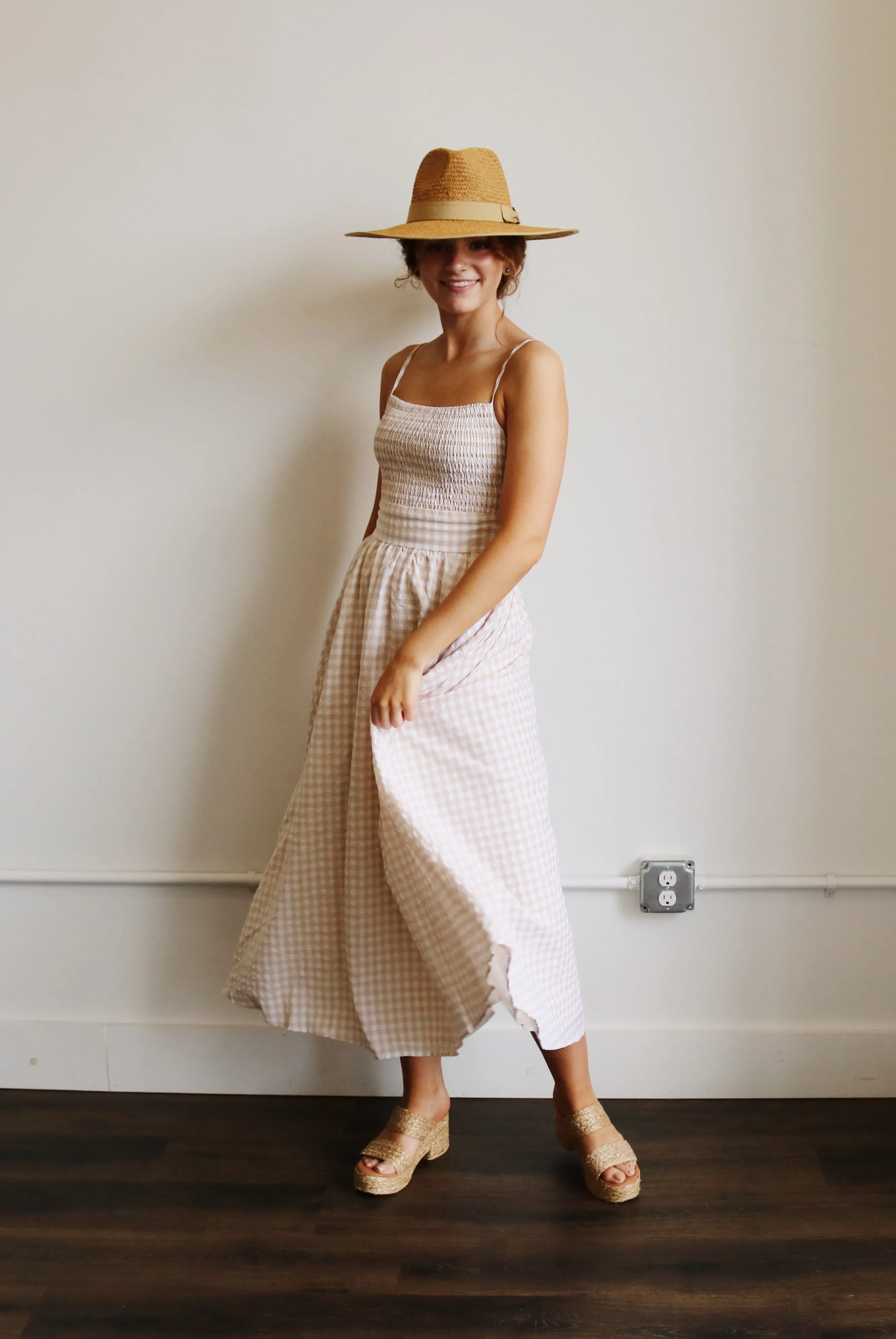 Gracie Gingham Dress