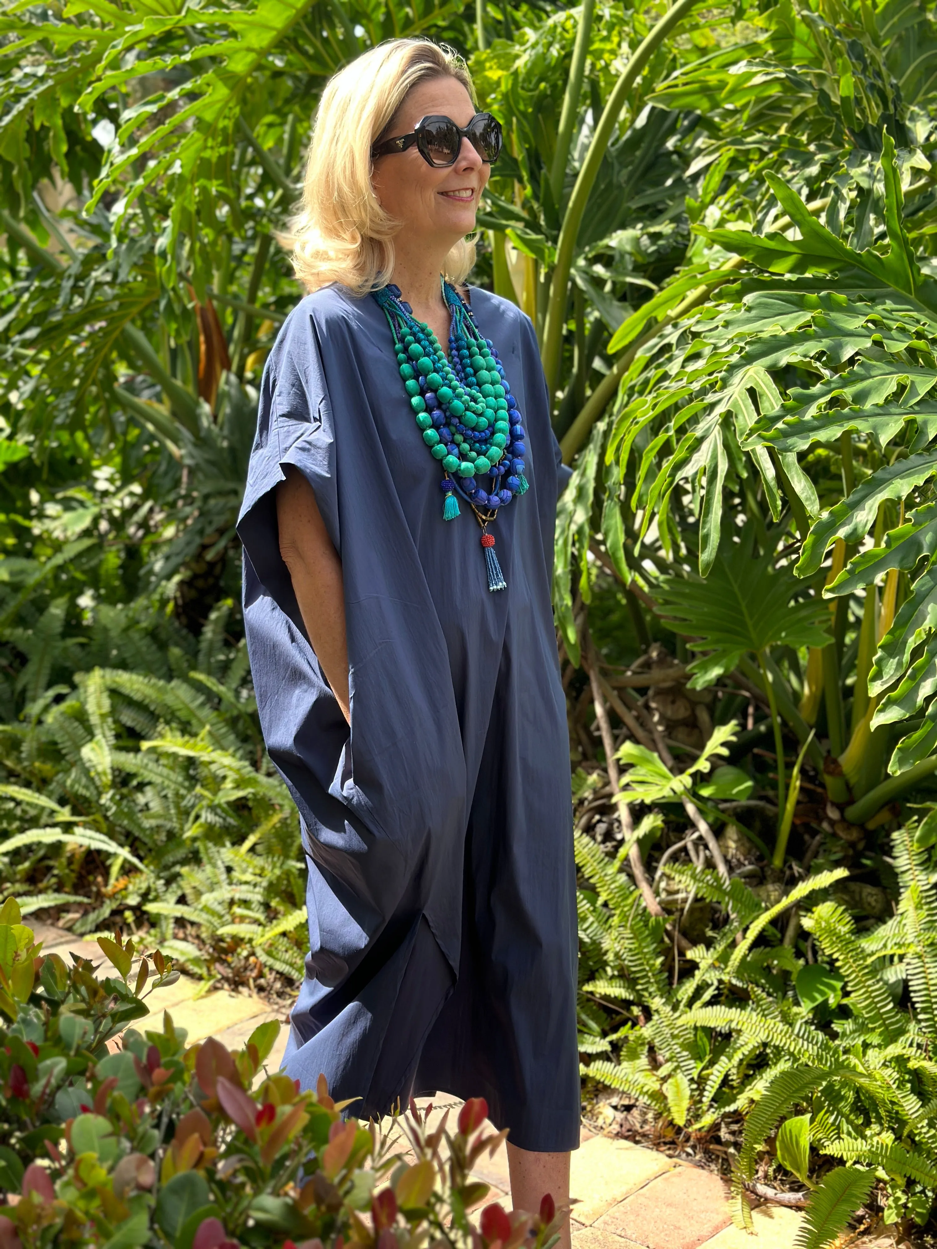 Graphene Dress, Navy