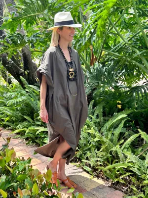 Graphene Dress, Olive
