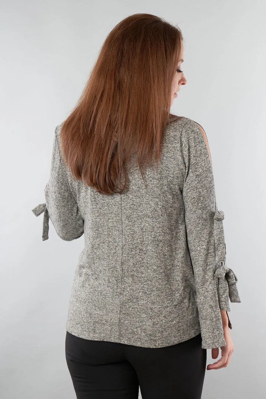 Grey Perfection Long Sleeve Top