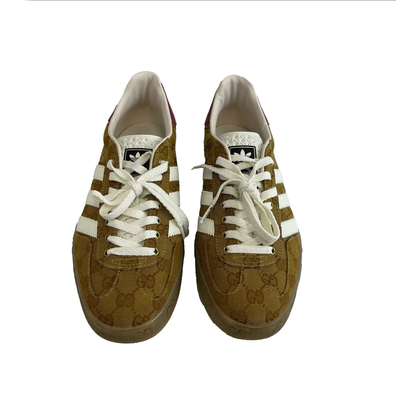 Gucci - X Adidas Gazelle Sneaker - Beige Brown US 8.5