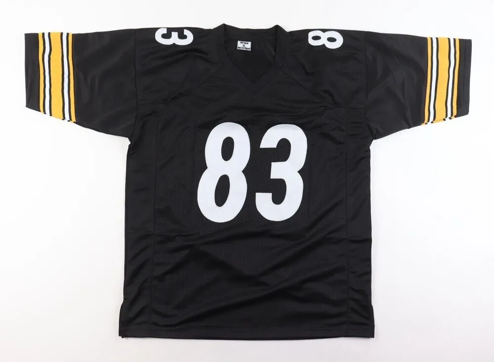 Heath Miller Signed Pittsburgh Steelers Jersey (TSE COA) 2xPro Bowl Tight End