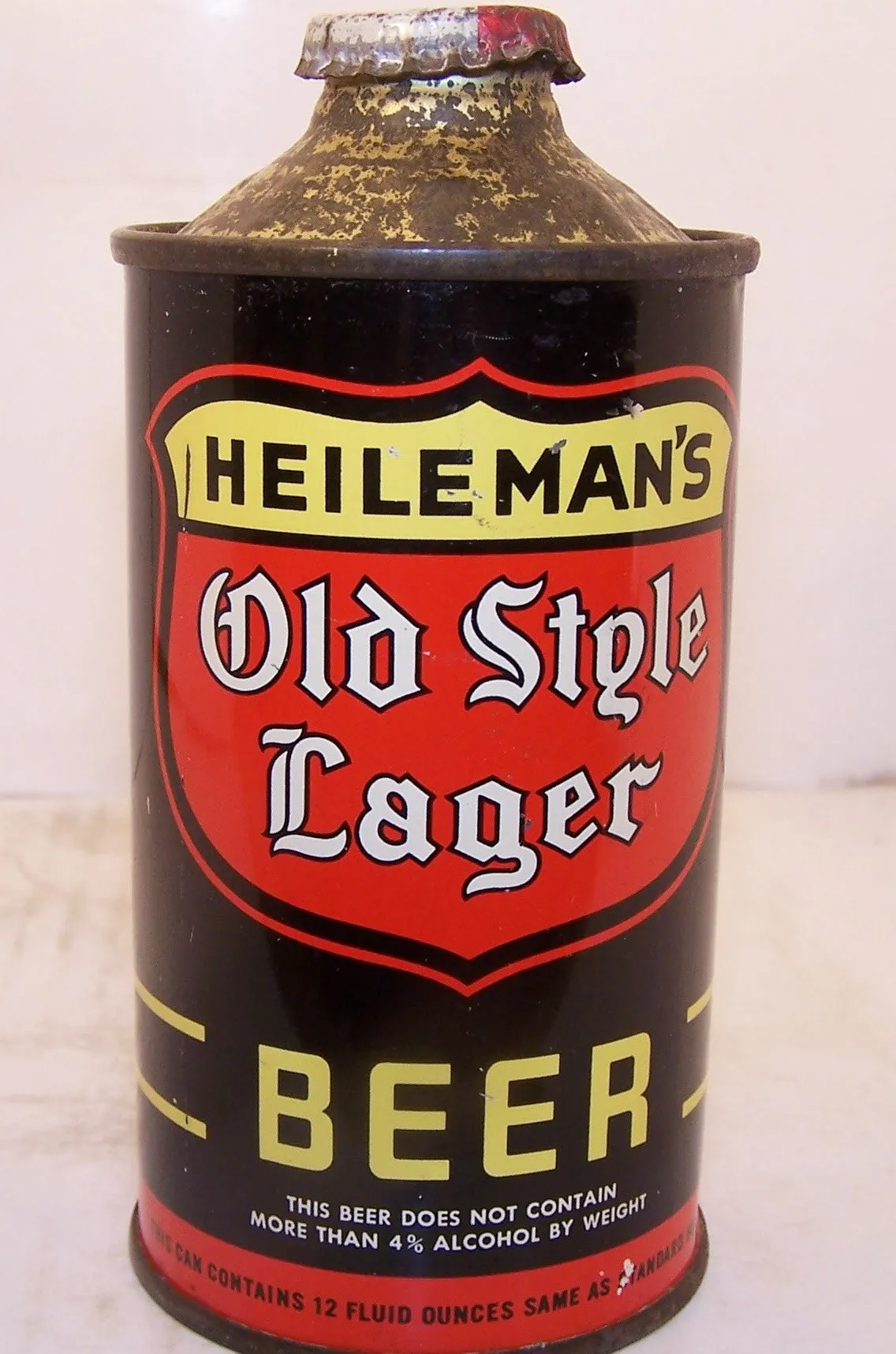 Heileman's Old Style Lager, USBC 177-20, Grade 1/1  Sold 12/12/14