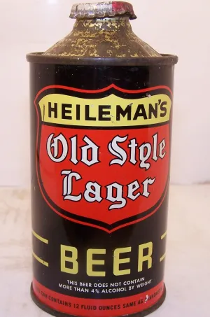 Heileman's Old Style Lager, USBC 177-20, Grade 1/1  Sold 12/12/14