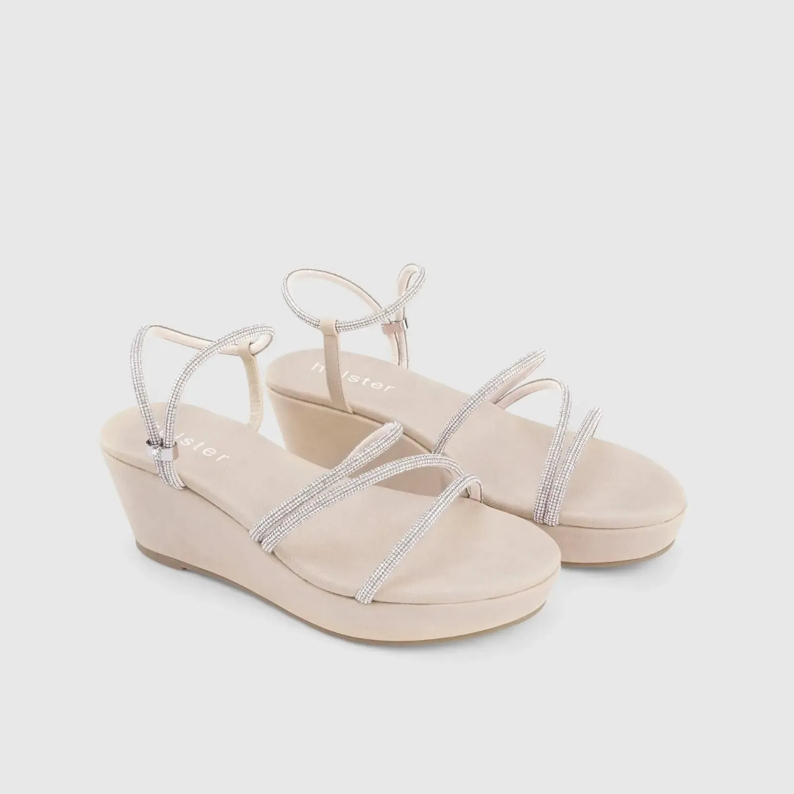 Holster Vivacious Wedge Sandal Beige HS158
