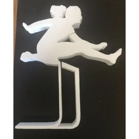 Hurdler Female (EPS Foam Cutout)