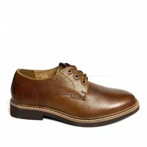 Hush Puppies Men’s Detroit Plain Toe Oxford Cognac, Size 8.5 M
