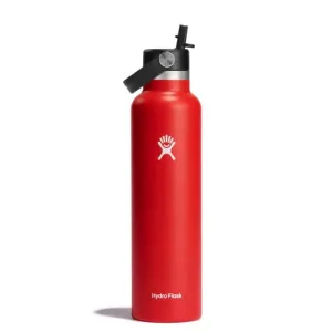 Hydro Flask: 24 oz Standard Mouth w Flex Straw Cap