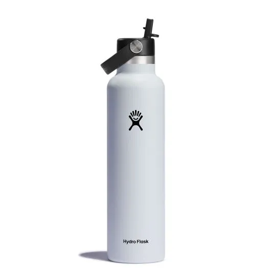 Hydro Flask: 24 oz Standard Mouth w Flex Straw Cap